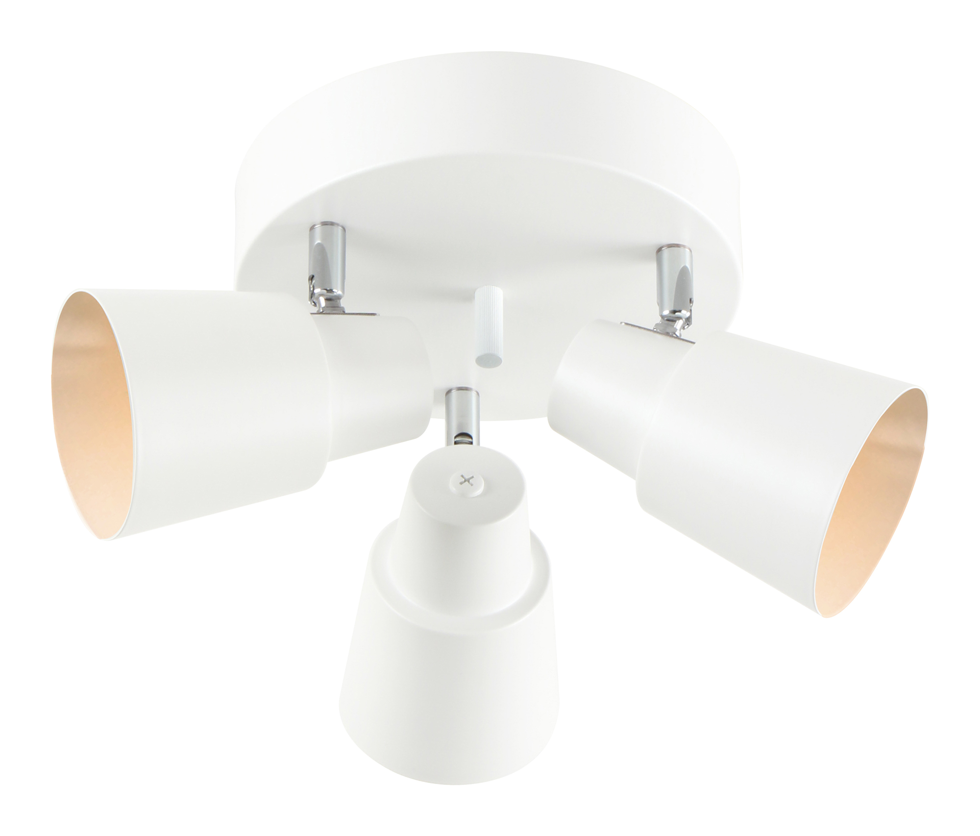Ceiling lamp FocusLight Milo 3-light white